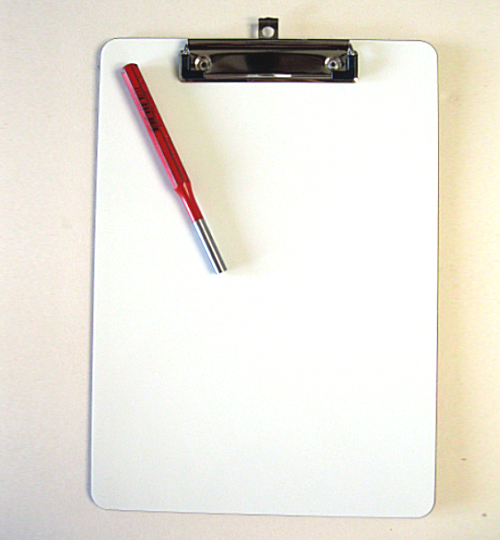 Unisub clipboard for dye sublimation printing