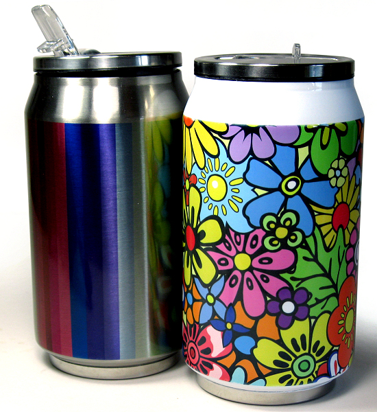 Stainless steel thermos cans for dye sublimation printing