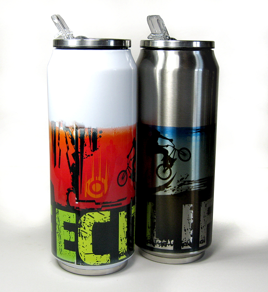 Stainless steel thermos cans for dye sublimation printing