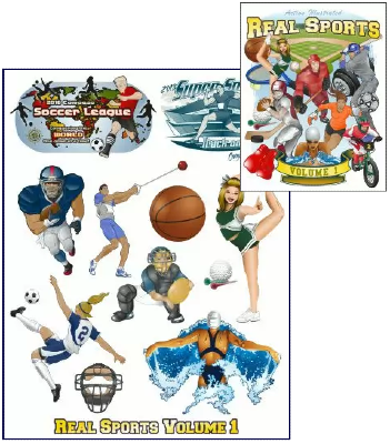 Action Illustrated Real Sports Templates