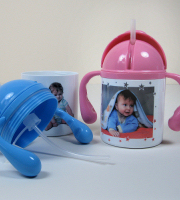 Polymer 250 ml child's double handed mug 