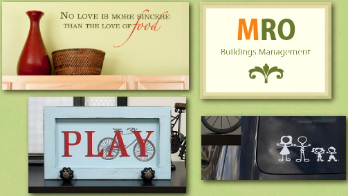 Sign vinyl