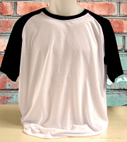 Sublimshirt bicolour short sleeved black