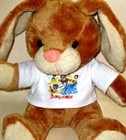 Soft toy rabbit