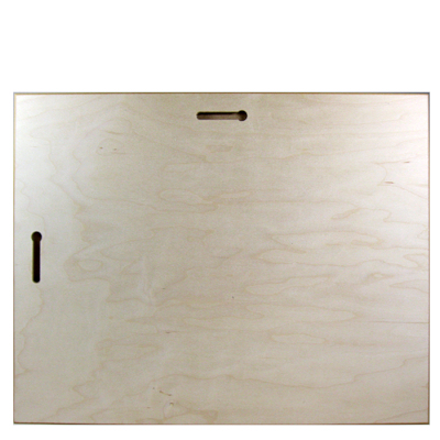 ChromaLuxe maple natural wood plaque 279 x 356 mm