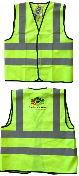 Hi-visibility safety vests - child