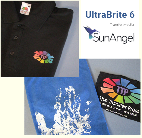 SunAngel UltraBrite 6 transfer media for dark fabrics