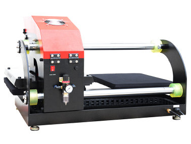 Pneumatic twin table press 40 x 50 cm