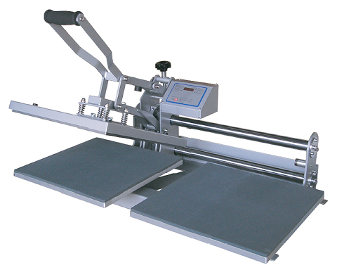 Twin table clam press