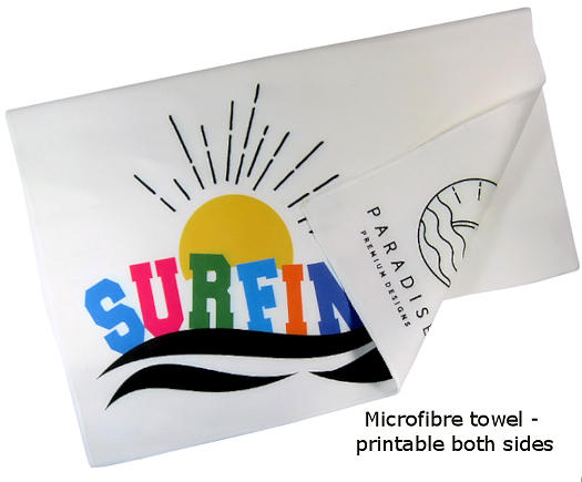 Double sided microfibre towels