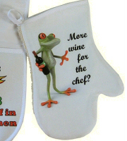 Oven mitt polyester