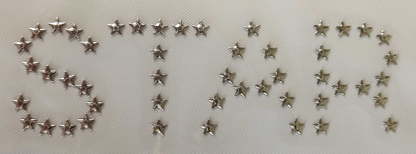 Star star nailhead design (pack of 20)