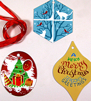 Unisub aluminium Christmas decorations