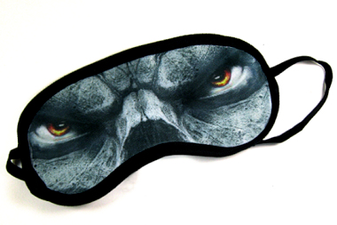 100% polyester eye masks