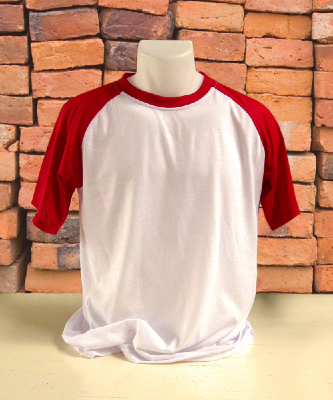 Sublimshirt bicolour short sleeved red