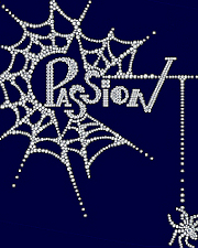 Passion rhinestone design (pack of 5)