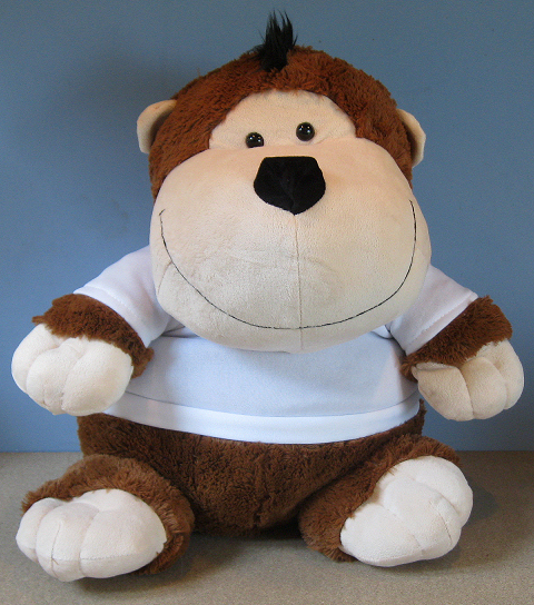 Crazy Critter Mustard Monkey giant size