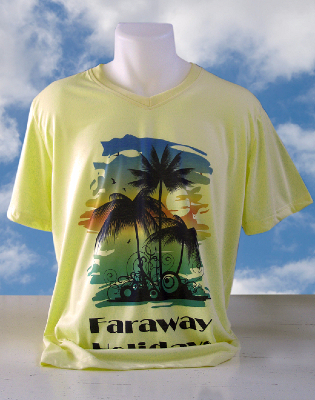 Sublimshirt t-shirt pastel yellow