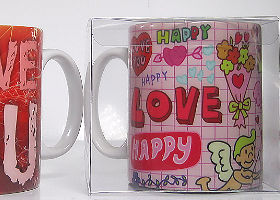 Dye sublimation blanks - cardboard and acetate mug boxes