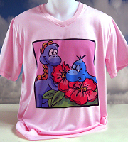 Sublimshirt t-shirt pastel pink