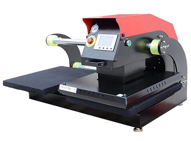 Pneumatic twin table press 40 x 50 cm