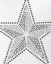 Star rhinestud design (pack of 5)