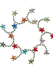 Star whirl nailhead design (pack of 20)
