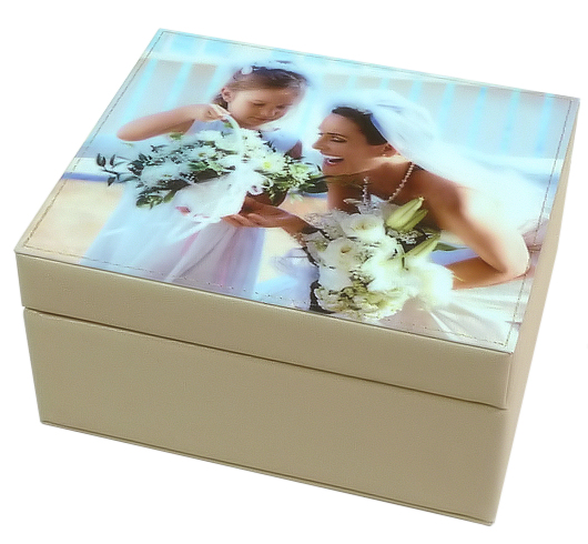 PictaLeather jewellery box