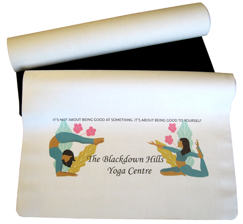 Yoga mats for dye sublimation