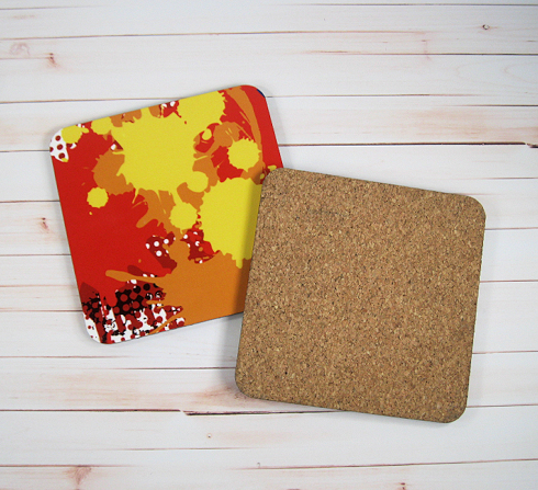 Unisub cork backed placemats and coasters