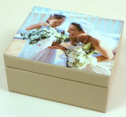 PictaLeather jewellery box