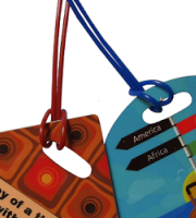 Baggage tag loops