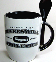 21MSB36303 - two tone mugs with spoons