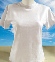 SubliSoft ladyfit t-shirt white