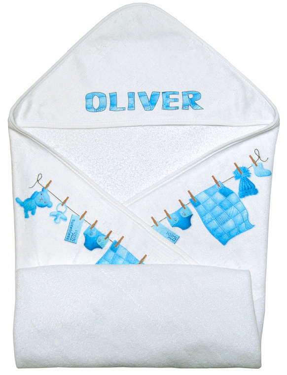 Baby towel with hood