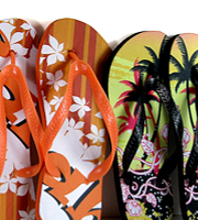 Adult flip flops