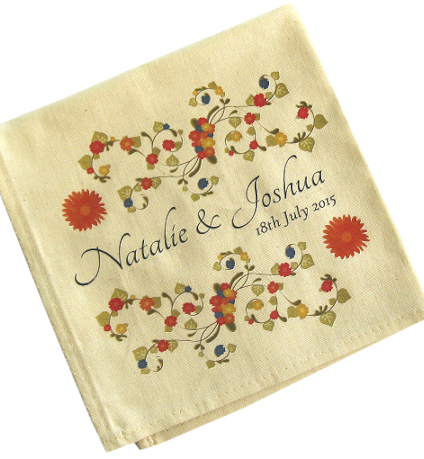 Natural coloured cotton napkin