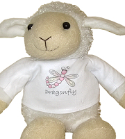 Soft toy lamb 