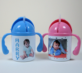 Polymer 250 ml child's double handed mug 