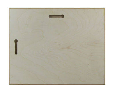 ChromaLuxe maple natural wood plaque 203 x 254 mm
