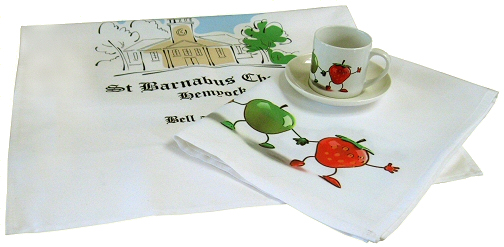 Polyester tea towel