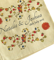 Natural coloured cotton napkin