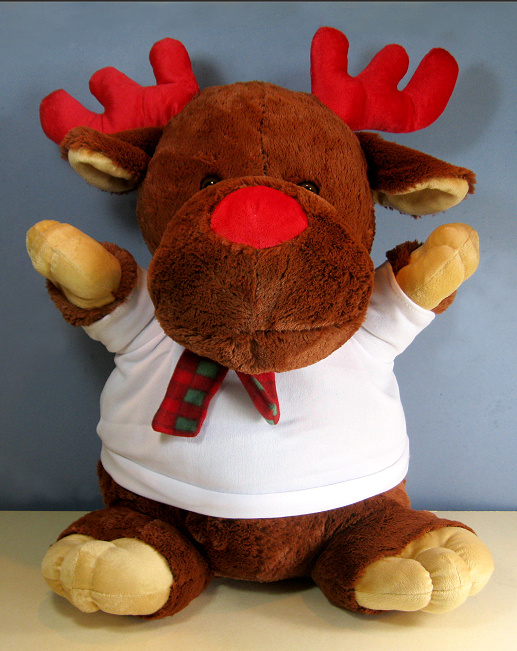 giant rudolph stuffed animal
