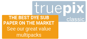 Truepix due sublimation paper