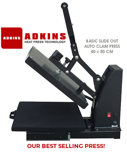 Our best selling Adkins heat press