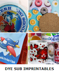 Our range of dye sublimation imprintables