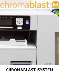 Sawgrass ChromaBlast inkjet printers for cotton